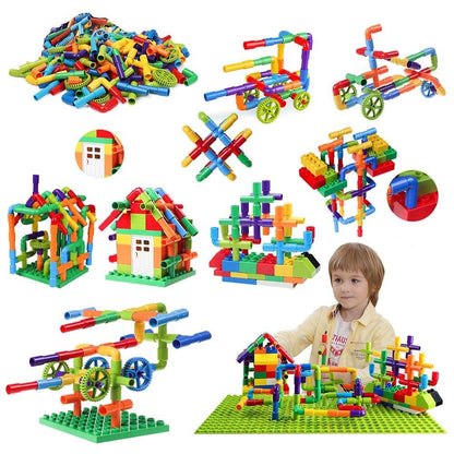 Construction Educational STEM Designer Toys For Children Brick 6+
