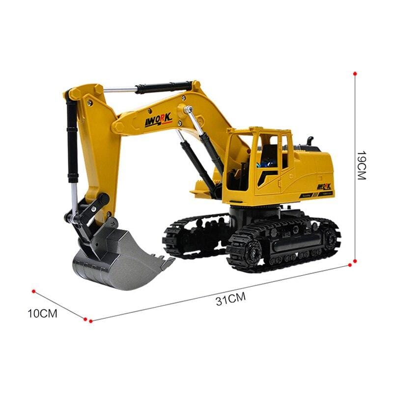 RC Excavator Toy with Music And Light