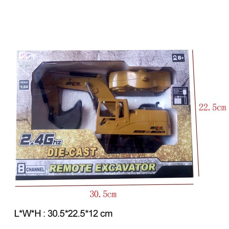 RC Excavator Toy with Music And Light