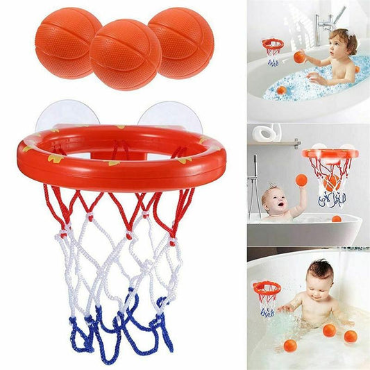 Toddler Bath Time Basketball Hoop with 3 Balls