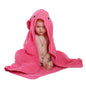 Toddler 100% Cotton  Animal Hooded Bath Towel