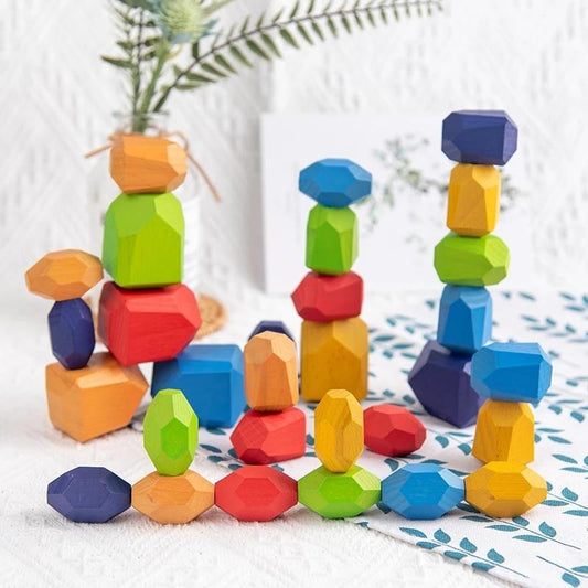 Educational Toy  - Nordic Style Stacking Game  4+ Years