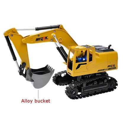 RC Excavator Toy with Music And Light