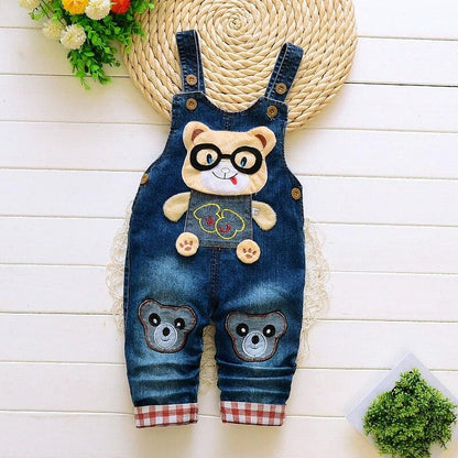 Toddler  Denim Overalls     1-4 Years