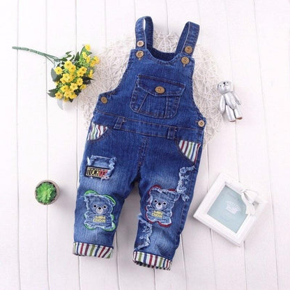 Toddler  Denim Overalls     1-4 Years