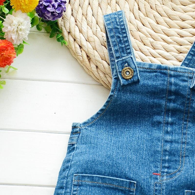 Toddler  Denim Overalls     1-4 Years