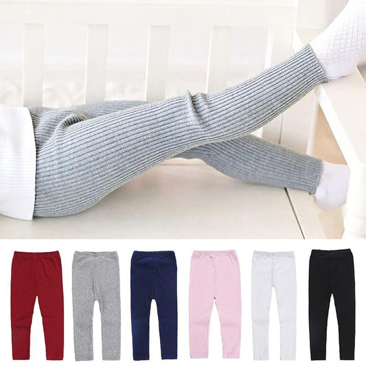 Cute Stretchy Warm Toddler Girls Cotton Leggings