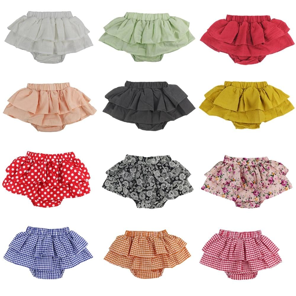 Cotton Ruffle Toddlers panties, bloomers/ diaper covers