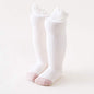 Toddler Girls Bow Cotton Mesh Breathable Socks  0-3 years