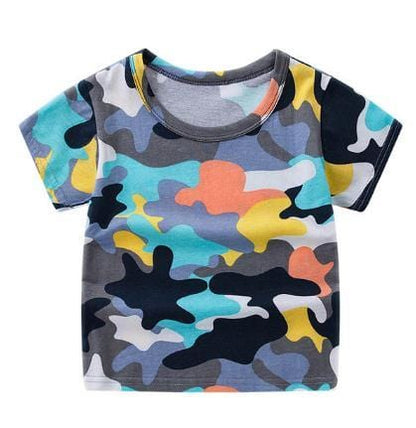 Toddler Short Sleeve Cotton T-shirts