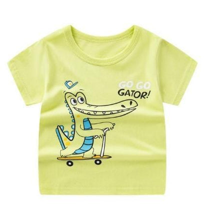Toddler Short Sleeve Cotton T-shirts