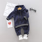 2pcs Toddler Jacket + Pants Athletics Suit