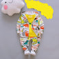 3Pcs Toddler Cotton Tracksuits - T Shirts + Jacket + Pants