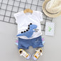 2pcs Toddler Casual Clothing Sets (T-shirt +Shorts)