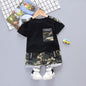 2pcs Toddler Casual Clothing Sets (T-shirt +Shorts)