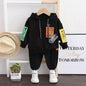 Toddler Letter Hoodies + Pants Casual suit set  2Pcs/sets