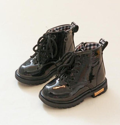 Toddler Colorful Patent Leather Boots