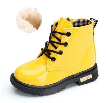 Toddler Colorful Patent Leather Boots