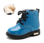 Toddler Colorful Patent Leather Boots