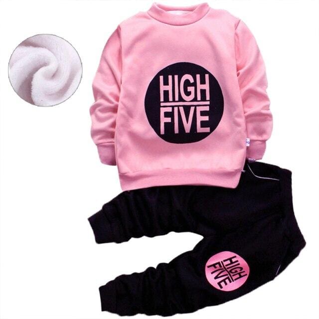 2pcs Toddler Hoodies +Pants 2pcs Sport Suit