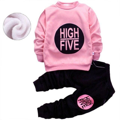 2pcs Toddler Hoodies +Pants 2pcs Sport Suit