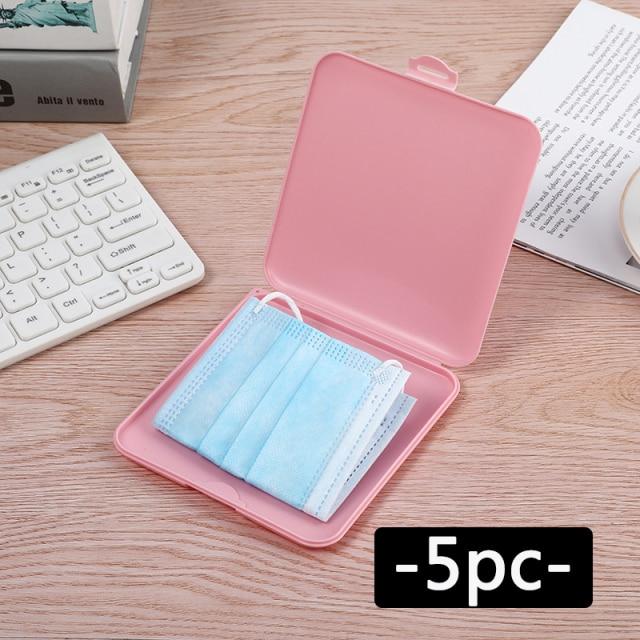 Portable Face Mask  Storage Case