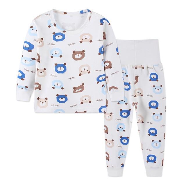 Toddler Winter Cotton Sleepwear Pajamas