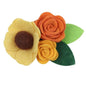 Chiffon Flower Hair Clips Accessories (4yrs & up)