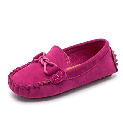 Toddler Leather Shoes Classical All-match Loafers