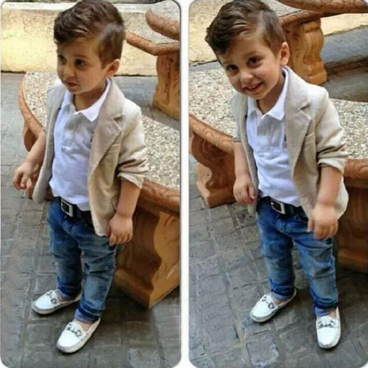 3pcs Toddler Boys Gentleman Outfit  2 - 8 Years