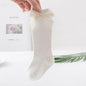 Big Bow Knee - High Soft Socks  0-3 Years