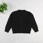 Toddler Sweater Cardigan  Solid Color - School Uniform Cardigan