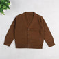 Toddler Sweater Cardigan  Solid Color - School Uniform Cardigan