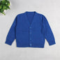 Toddler Sweater Cardigan  Solid Color - School Uniform Cardigan