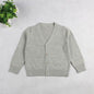 Toddler Sweater Cardigan  Solid Color - School Uniform Cardigan