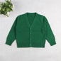 Toddler Sweater Cardigan  Solid Color - School Uniform Cardigan