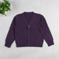 Toddler Sweater Cardigan  Solid Color - School Uniform Cardigan