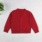 Toddler Sweater Cardigan  Solid Color - School Uniform Cardigan