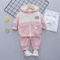 Toddler Boys  Hooded Jacket & Pants 2Pcs/Set