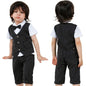 Toddler Shorts And Short Sleeves Shirt Gentleman  Suit