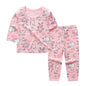 Toddler Pajama Sets - O-Neck T-Shirt Tops with Pants