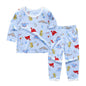 Toddler Pajama Sets - O-Neck T-Shirt Tops with Pants