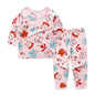 Toddler Pajama Sets - O-Neck T-Shirt Tops with Pants