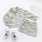 2PCS Toddler Girls Jean Jacket+Denim Skirt