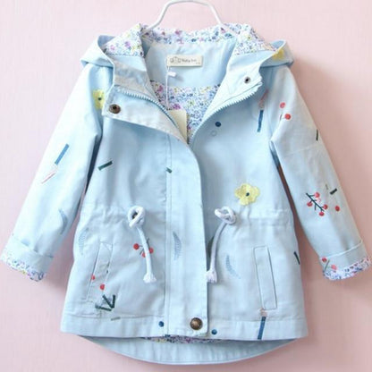 Spring /Autumn Girls Windbreaker Coats